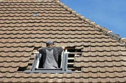 Pose de velux - Gorron